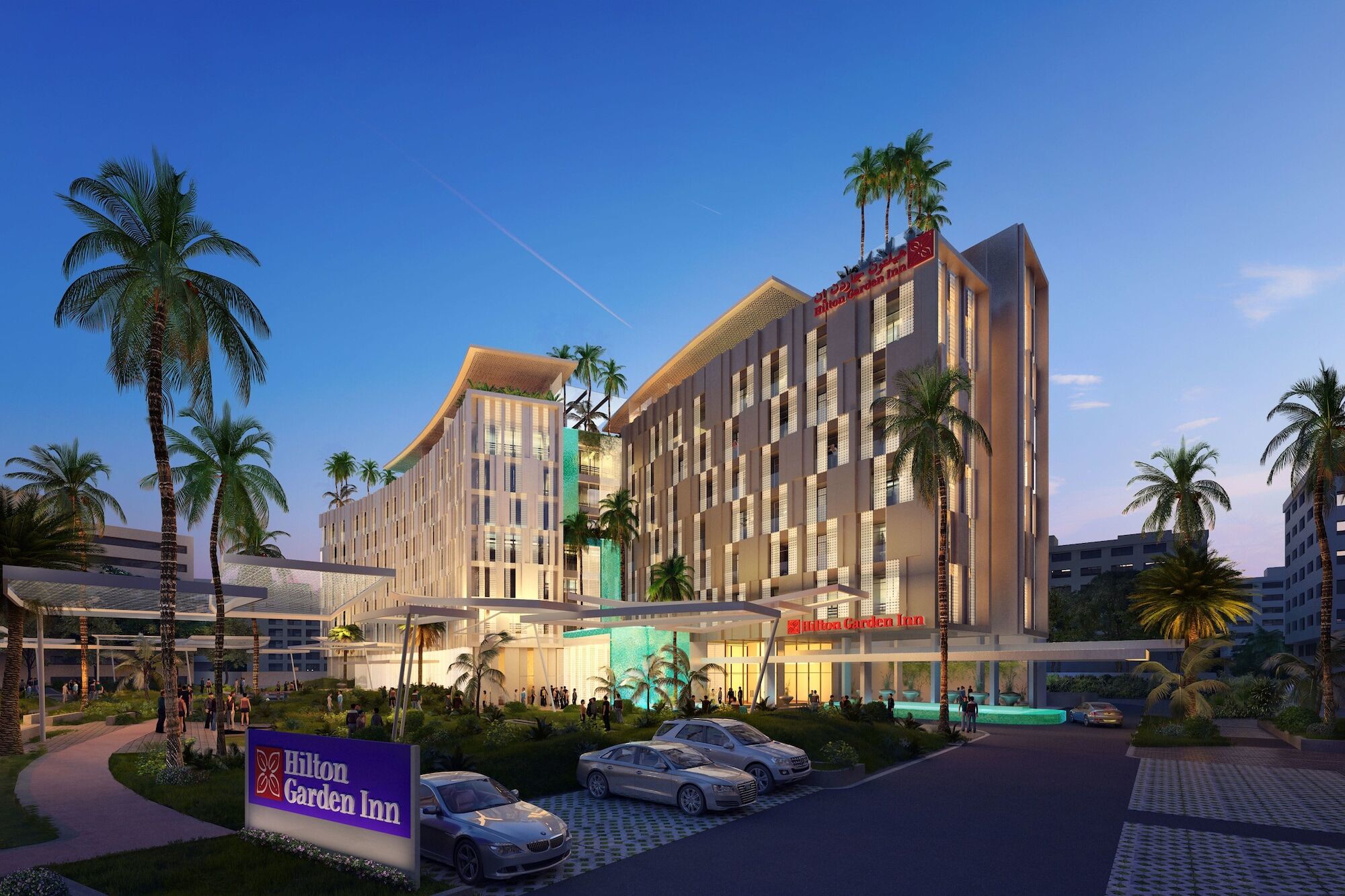 Hilton Garden Inn Muscat Al Khuwair Buitenkant foto